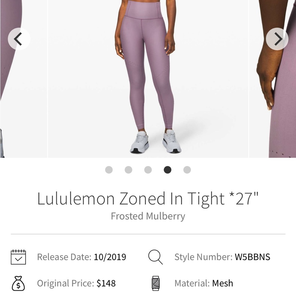 Lululemon Zoned In Tight